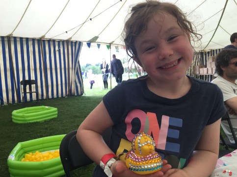 Duck Decorating at Geronimo Festival