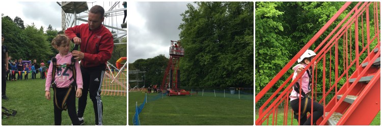 Zip Wire at Geronimo Festival