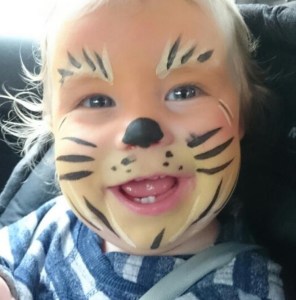 It takes more than a little needle to upset this tiger!